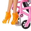 Barbie-Fashionistas-Doll-165-with-Wheelchair-and-Long-Blonde-Hair Barbie Fashionistas Doll #165, with Wheelchair & Long Blonde Hair Wearing Tropical Romper, Orange Shoes & Lemon Fanny…