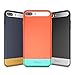iSPECLE iPhone 7 Plus Case 3 Pack iPhone 7 Plus Case Slim Sliding Style iPhone 7 Plus Protective Case with Soft Interior and PC Back, Coral Red Dark Blue Black