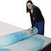 Twin XL 2 Inch Memory Foam Mattress Topper (Gel-Infused) from Capsa Sleep (Made in USA)