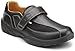 Dr. Comfort Douglas Men's Therapeutic Diabetic Extra Depth Shoe: Black 12 X-Wide (3E/4E) Velcro