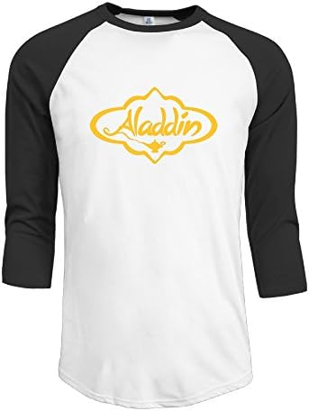 Aladdin Classic Logo Mens Plain Raglan T Shirts Baseball