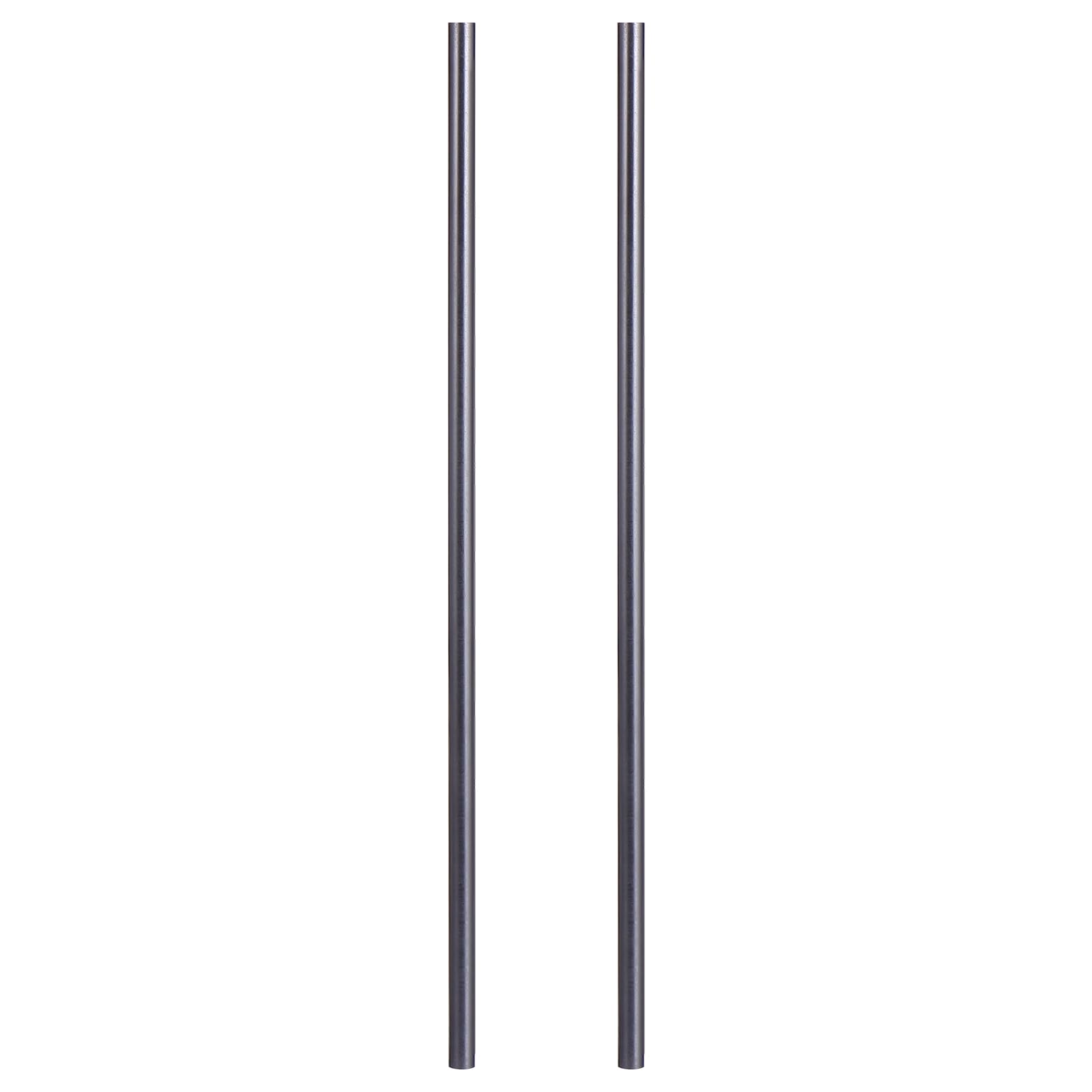 VILLCASE 2PCS Crucible Stir Stick, Stirring Rod Melting Casting Refining Gold Silver Copper Stick Rod for Jewelry Casting Lab Experiment Grey (Φ8Ã—300mm)