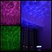 Ohuhu Ocean Wave Night Light Projector and Music Player, 8 Colors Changing Modes Rotating Ocean Projector Lamp, Christmas Gift, Great Indoor Decoration
