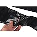 Nanxson Womens Bowknot Leather Wide Waist Band Self Tie Obi Cinch Belt PDW0009 black