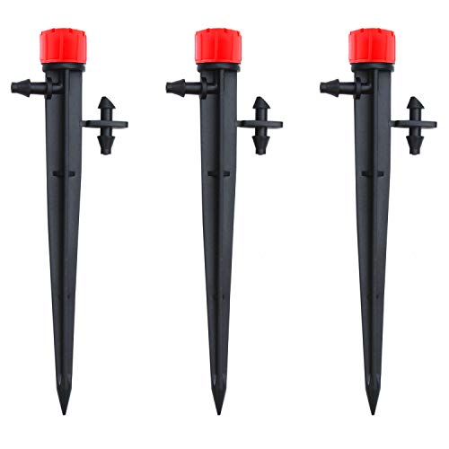 2 Elcoho+Adjustable+Irrigation+Drippers+Connector