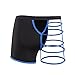 Men's Hot Sexy Underwear Hollowed Straps Comfy Boxer Briefs One Size, Blue