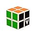 V-CUBE 5206457000104 2 Cube Toy, Multicolor