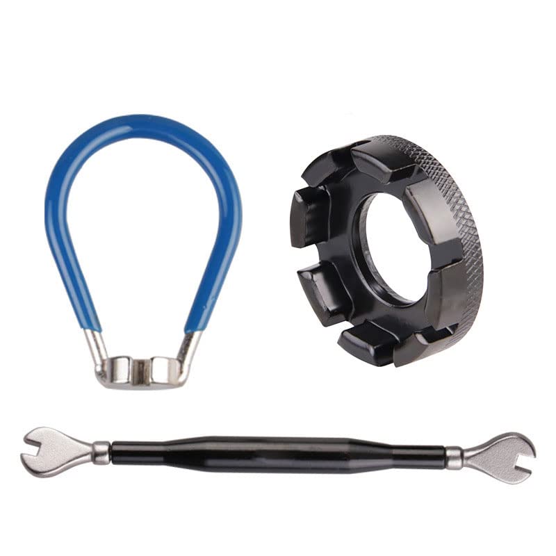 zalati Bicycle Spoke Tool Set Bike Rim Correct Kit Wrench Chrome-Molybdenum Steel for Bike Adjustment Repair