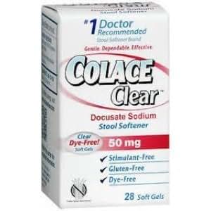 clear stool softener