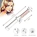 Cordless Curling Iron, SEMBELLE 3/4 Inch Ceramic Iron Hair Curler - Rechargeable Portable Curling Wand with USB Cable and Protective Heat Resistant Case - Travel Size Hair Curler for Short, Long Hair