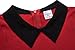 Lynlla Kids Girls Turn-Down Collar Long Sleeve Cotton Princess Pleated Dress