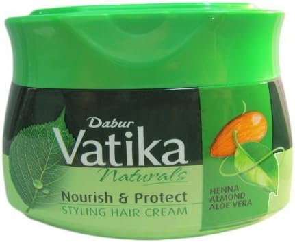 Dabur Vatika Naturals Nourish &amp; Protect Styling Hair Cream (210 ml)