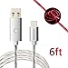 iPhone Charger Cord, 6FT Led iPhone Cable Compatible iPhone 12/11/X/8/8 Plus/ 7/6, iPod Touch, iPad, Visible Flowing LED Charging Cable with Switch Button(Red Light)