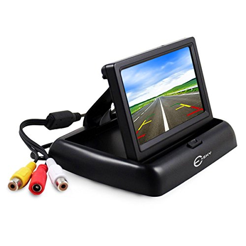 Buy Backup Camera Monitor, Esky Foldable 4.3 Inch LCD TFT High