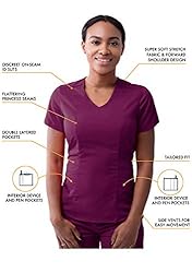 Adar Pro Modern Athletic Scrub Set For Women