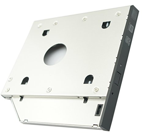 Nimitz 2nd HDD SSD Hard Drive Caddy for Dell Latitude E4300 E4310 with Original Bezel