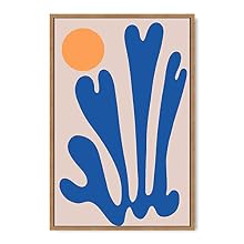 signwin Framed Canvas Wall Art Illustration Canvas Prints Home Artwork Decoration for Living Room,Bedroom - 16x24 inches