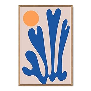 signwin Framed Canvas Wall Art Illustration Canvas Prints...