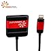 MANMAI Lightning iPhone 7 Adapter & Splitter, Hidoremi Double Lightning Headphone Audio & Charge for iPhone 7 / 7 Plus and Sync Data Compatible for iOS 10.3