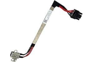 GENERIC GinTai Laptop AC DC Jack Power Cable Plug in Charging Port Cable Connector Socket with Wire for MSI Pulse GL66 11UE/GL66 11UEK/GL66 11UGK(MS-1581)/Katana GF66 11UE GF66 11UG MS1581GL66 K1G-3004100-H39