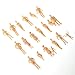 Kingzer 20pcs G Scale Unpainted Model Train People Figures (1:30)