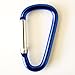 12pcs Aluminum Carabiner Clip Key Chain Key Ring 1-7/8