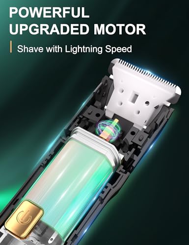Men's Intimate Shaver, 3-in-1 Nose Hair Trimmer and Razor, Electric with Standing Charging Station, Wet and Dry Use, Razor Men's Intimate Area for Chest Legs Armpit Groin Nose, IPX7