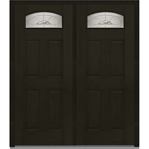 Compañía Nacional de puerta z016155l Fibra de vidrio madera de caoba