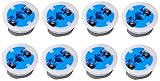 GripIt Drywall Anchor Fixing Holds Up To 250 Pounds or 113 Kilograms of Weight. Perfect For Hanging Heavy Items Such as TVs, Boilers, Cabinets on Plasterboard Walls. Removable and Reusable Screws - (8 Pack)