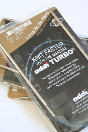 addiTurbo Circular Knitting Needles by SKACEL 47" Size 7