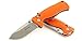 Ganzo G720-OR Tactical Pocket Folding Knife 440C Stainless Steel Blade G10 Anti-Slip Handle with Clip Fishing Hunting Outdoor Folder EDC Pocket Knife (Orange)