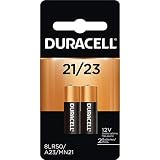 Duracell 12 Volt Alkaline Alarm Remote Battery MN21 / A23 2 Pack