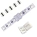Kabenjee 5x 5pin RGBW/RGBWW LED Strip Light 12mm Wide Jumper,RGBW LED Stripe 17cm Long Converter Adapter Corner Connector to the Controller,Solderless Extension Connector for RGBW LED Strips