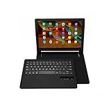 Coohole Fashion Bluetooth Keyboard with Leather