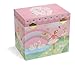Jewelkeeper Jewelry Box for Girls - Spinning Ballerina Doll to Swan Lake Tune Music Box - Pink Jewelry Boxes for Girls with 2 Drawers - Ideal for Storing Necklaces and Bracelets - 7Lx5Hx6W Inches