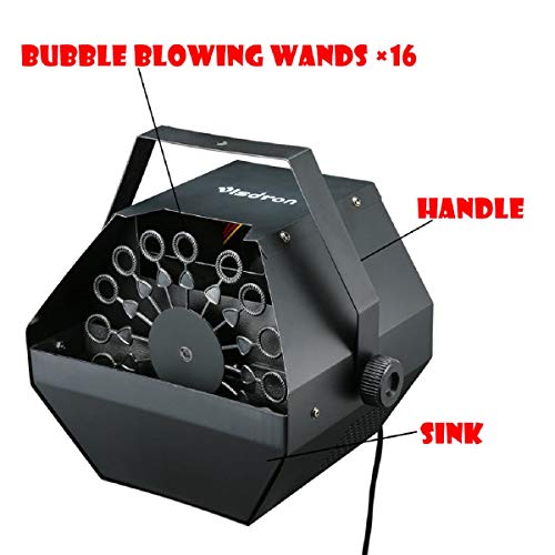 Bubble Machine, Putars Professional Bubble Machine with High Output Durable Bubble Machine with High Output, for Outdoor Or Indoor Use Toddlers Game, Parties, Wedding (No Remote Control)