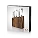 Cangshan N1 Series 6-Piece German Steel Forged Knife Block Set, Walnut Block