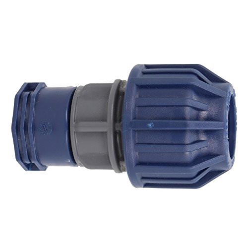 MDPE WATER PIPE COMPRESSION FITTING 25MM X 15MM CONVERSION REDUCER PUSH