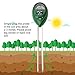 [2019 Upgraded] Soil Moisture Meter - 3 in 1 Soil Test Kit Gardening Tools PH, Light & Moisture, Plant Tester Home, Farm, Lawn, Indoor & Outdoor (No Battery Needed)