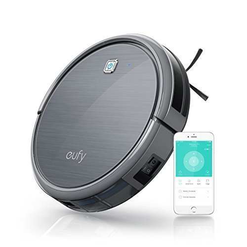 Eufy RoboVac 11c, Smart Wi-Fi Robotic Vacuum Cleaner, High Suction, Weekly Cleaning Schedule, Self-Docking, High-Performance Filter, Hard Floor and Thin Carpet