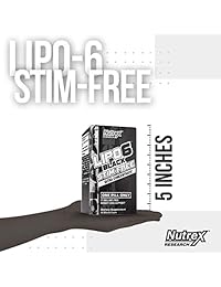 Nutrex Research Lipo-6 Stim Free Ultra Concentrate - Soporte para pérdida de peso sin cafeína,...