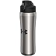 Under Armour 18oz Stainless Steel Water Bottle, Vacuum Insulated, Self Draining Protective Cap, Leak Proof, For Kids & Adults, All Sports, Gym