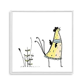 Framed Cartoon Pattern Home Artwork for Children