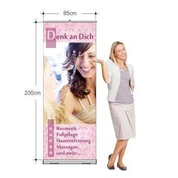 Roll Up Banner Exclusive Beauty Tenders 85 X 200 Cm Banner