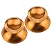 Vivi Audio® For Xbox 360 Analog Thumbsticks/ Thumb Sticks (Aluminum Metal Gold)