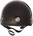VCAN V531 Cruiser Half Helmet (Solid Gloss Black, Medium)
