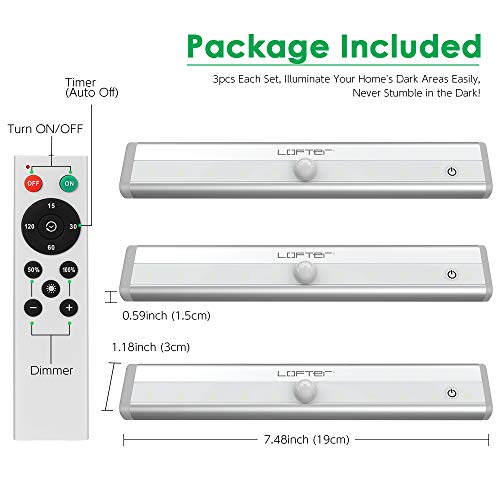 6 Control+Dimmable+Wireless+Lighting+Operated
