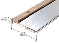 CRL 32" Aluminum Oak Adjustable Sill 6-3/8" x 1-1/8" by CR Laurence