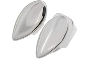 Big Dawgs Bling Hip Hop Silver Single Fang Grillz Cap Set - 2 pc