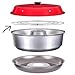 Omnia Stove TOP Oven Baking Rack: for Omnia RV Camping & Home Stove Top Oven Cooking + 12 Custom Parchment Paper Rounds for Omnia Stovetop Cooking